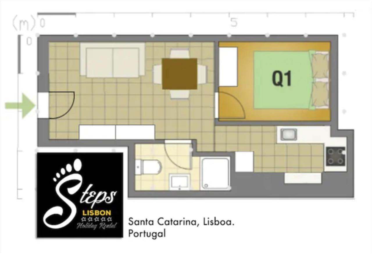 Steps Lisbon Apartment Bagian luar foto